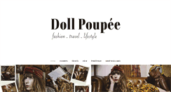 Desktop Screenshot of dollpoupee.com