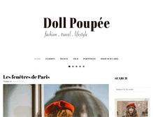 Tablet Screenshot of dollpoupee.com